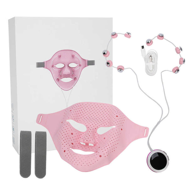 EMS Microcurrent Face Massager Skin Tightening Lifting Mask Beauty Machine SPA